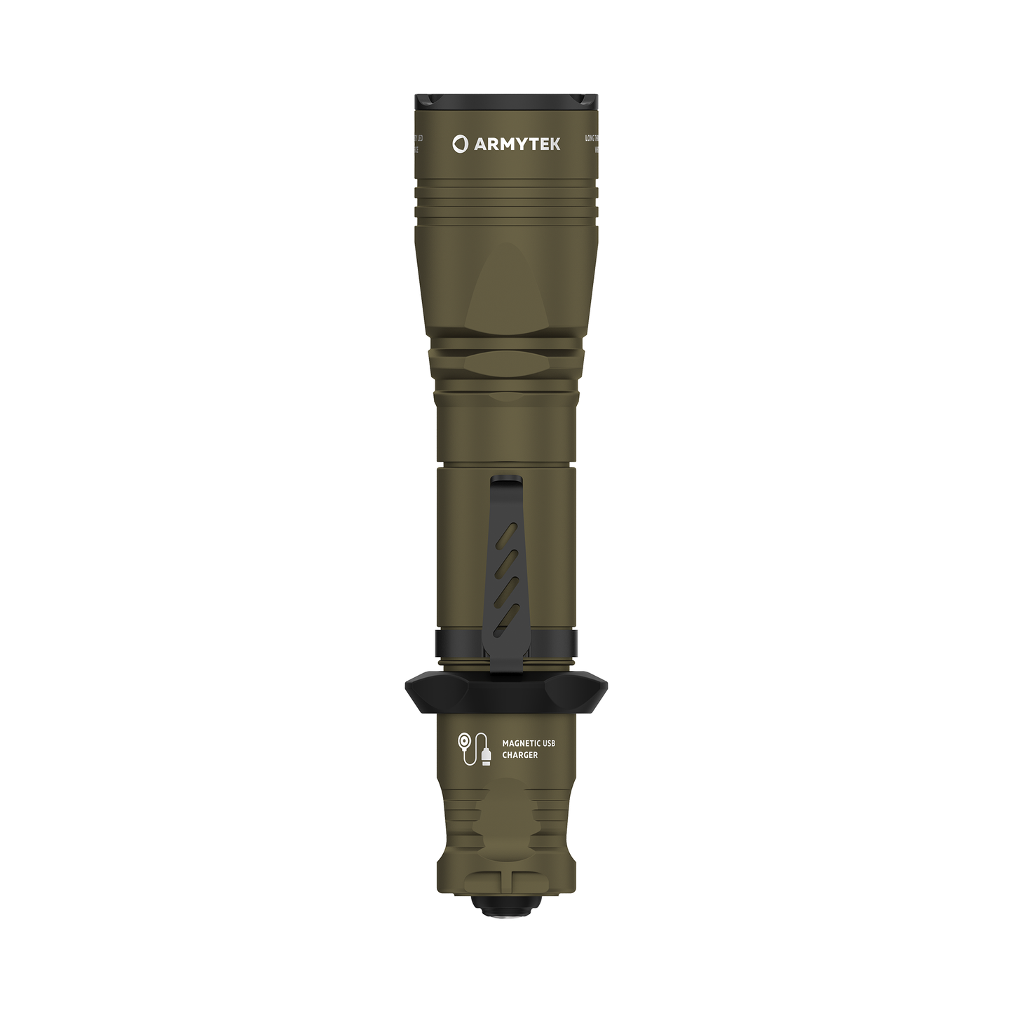 Armytek Dobermann Pro Magnet USB Olive (Warmweiß)