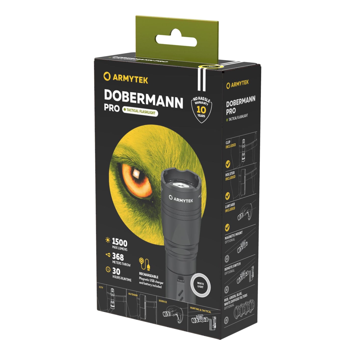 Armytek Dobermann Pro Magnet USB Kaltweiß / Warmweiß