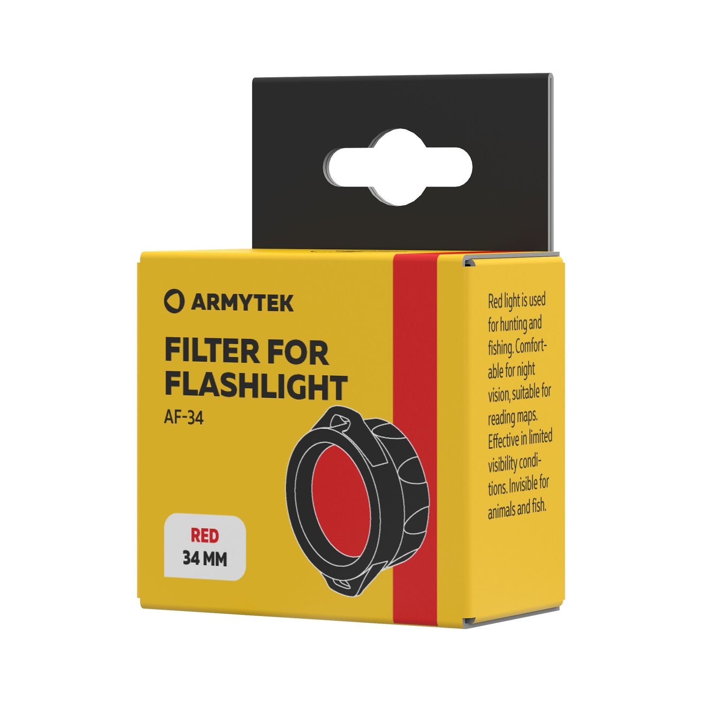 Filter Armytek AF-34 (Dobermann) ROT / GRÜN