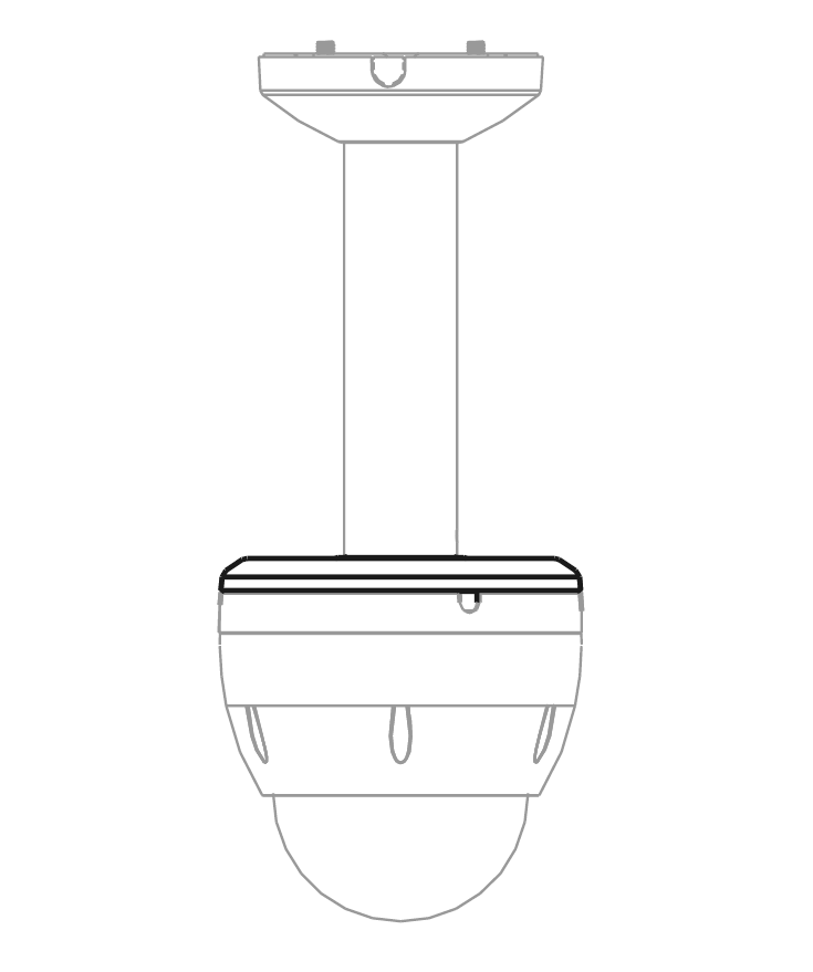 Dahua - PFA102 - Aufhängeadapter