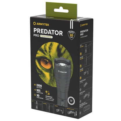 Armytek Predator Pro Magnet USB  Kaltweiß / Warmweiß